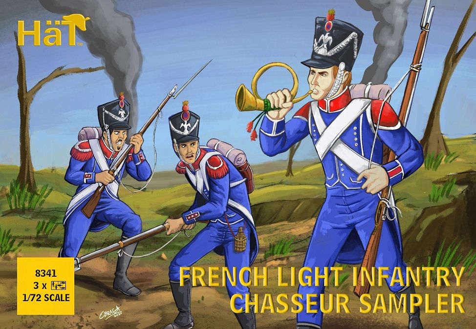 1:72 French Chasseurs Sampler