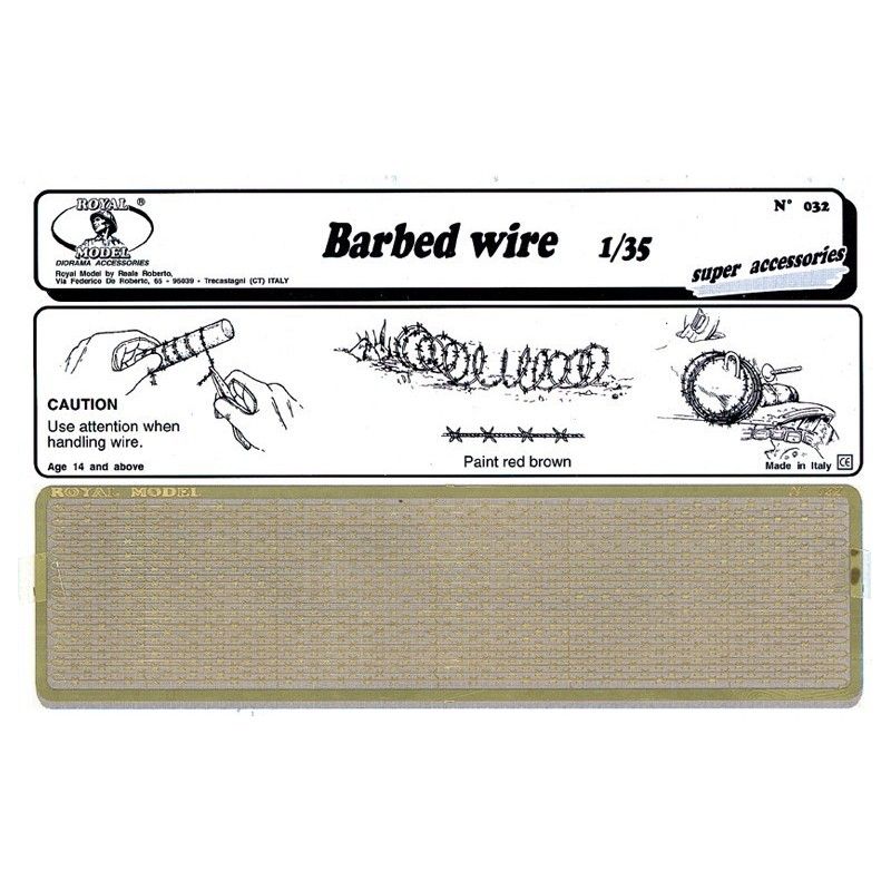 1:35 Barbed wire