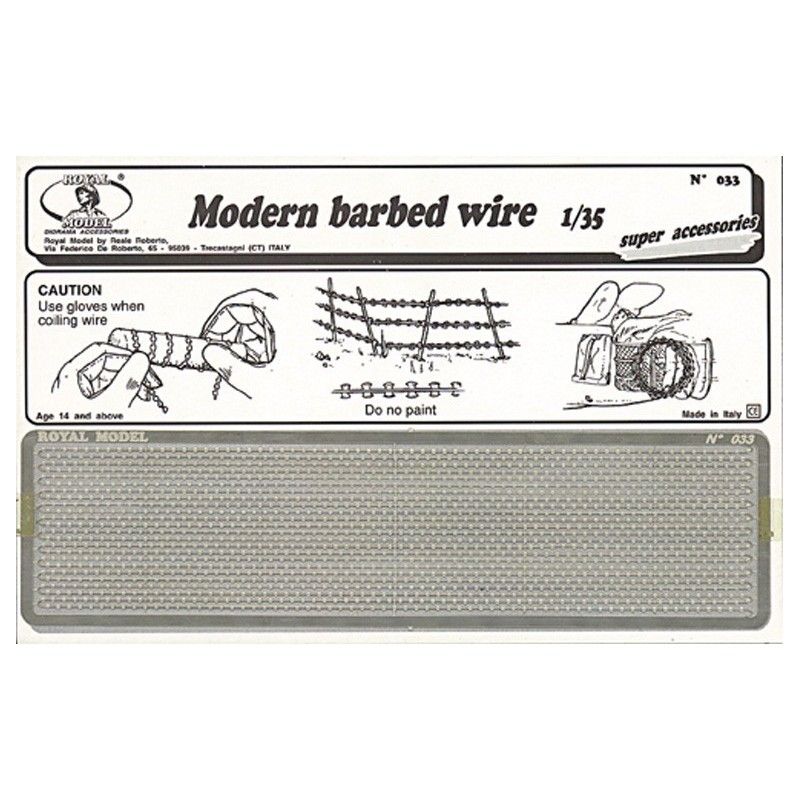 1:35 Modern babed wire