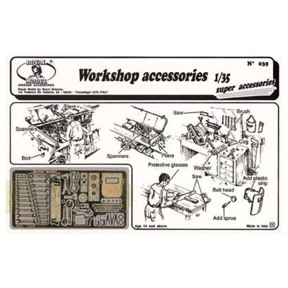 1:35 Workshop accessories