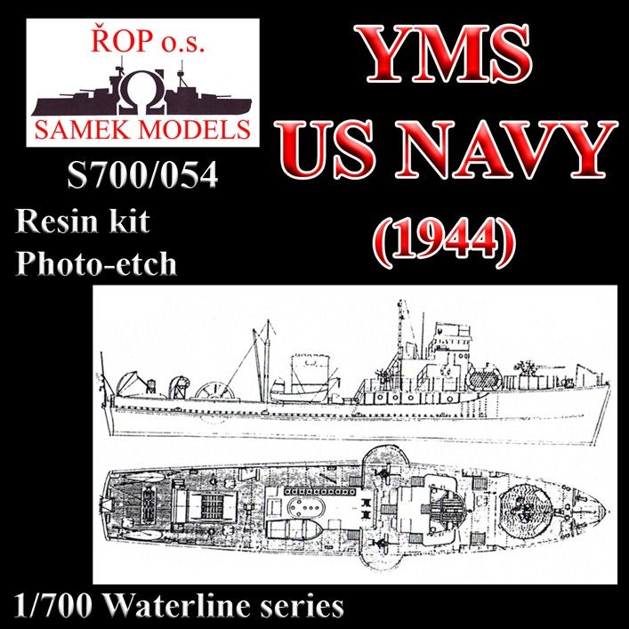 1:700 YMS US Navy 1944