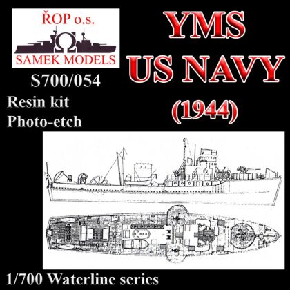 1:700 YMS US Navy 1944