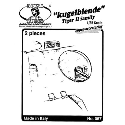 1:35 Kugelblende Tiger II family