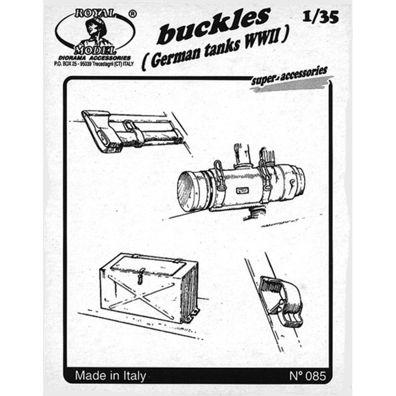1:35 Buckles German tank