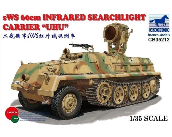1:35 SWS 60cm Infrared Searchlight Carrier 