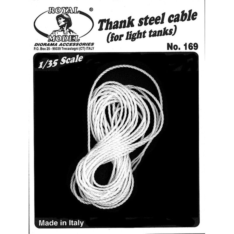 1:35 Tank steel cables No. 2 (for light tanks)