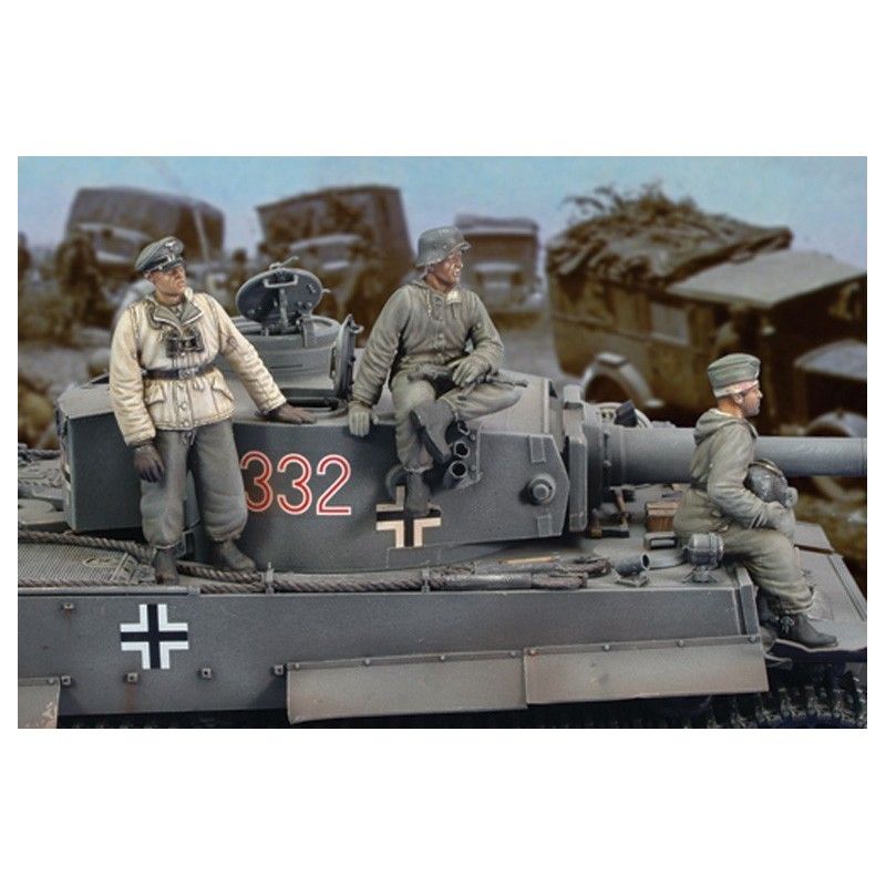 1:35 German crew Tiger I Eastern Front WWII