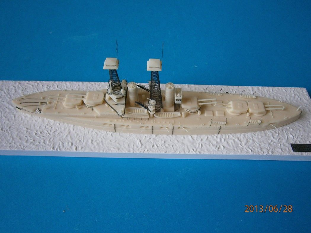 1:700 Battle ship USS North Dakota BB 29  1914