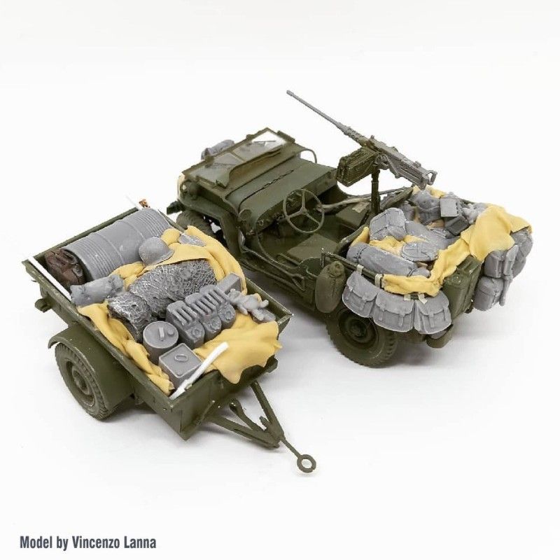1:35 U.S. tank equipment - WWII