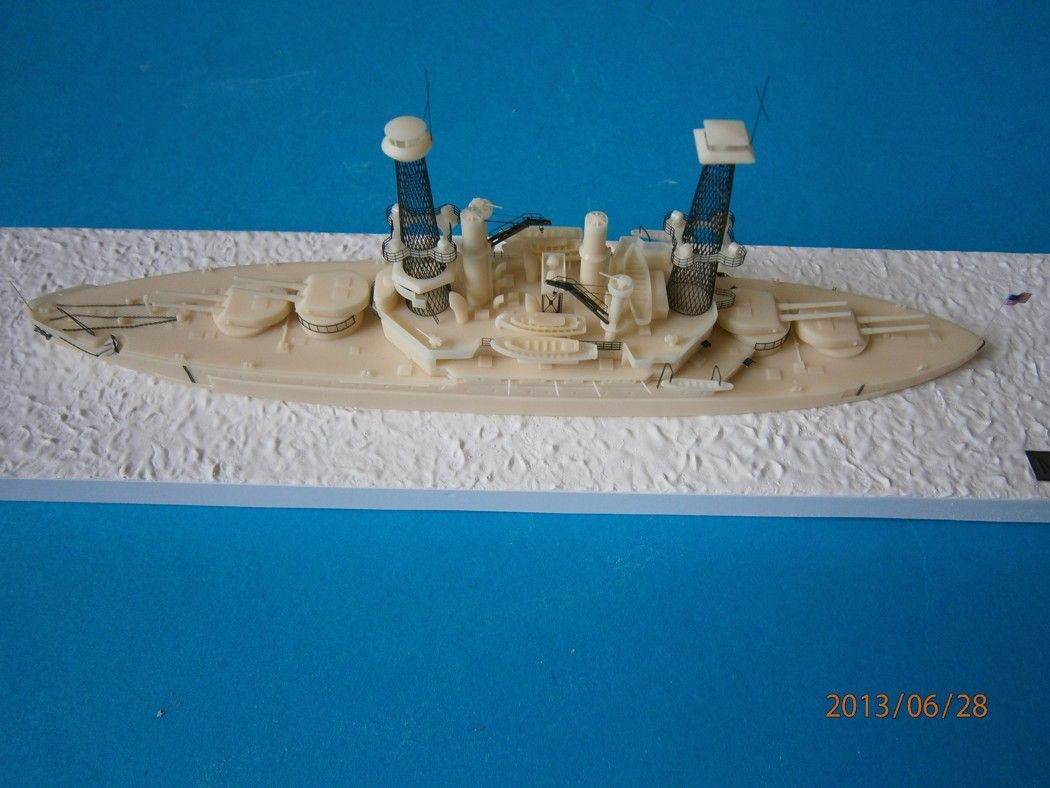 1:700 Battle ship USS Michigan BB 27