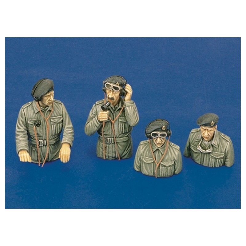 1:35 British tank crew - WWII