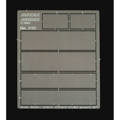 1:35 Sd. 251 C/D Interior Armour Plates