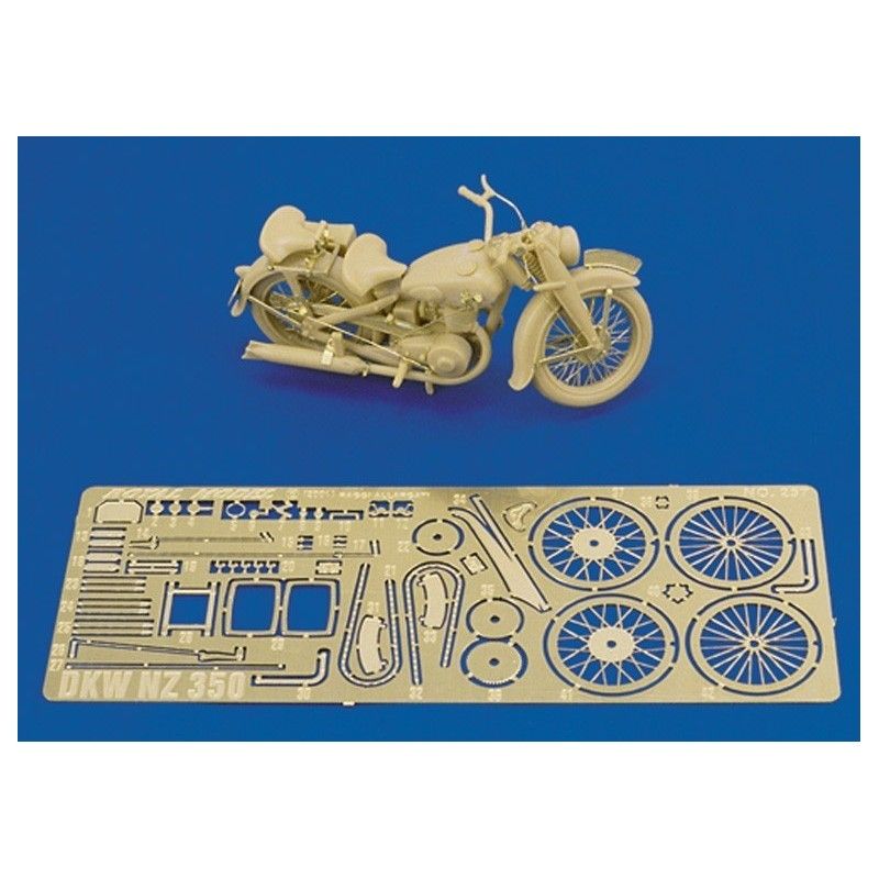 1:35 German Motorcicle DKW NZ 350 (tamiya)