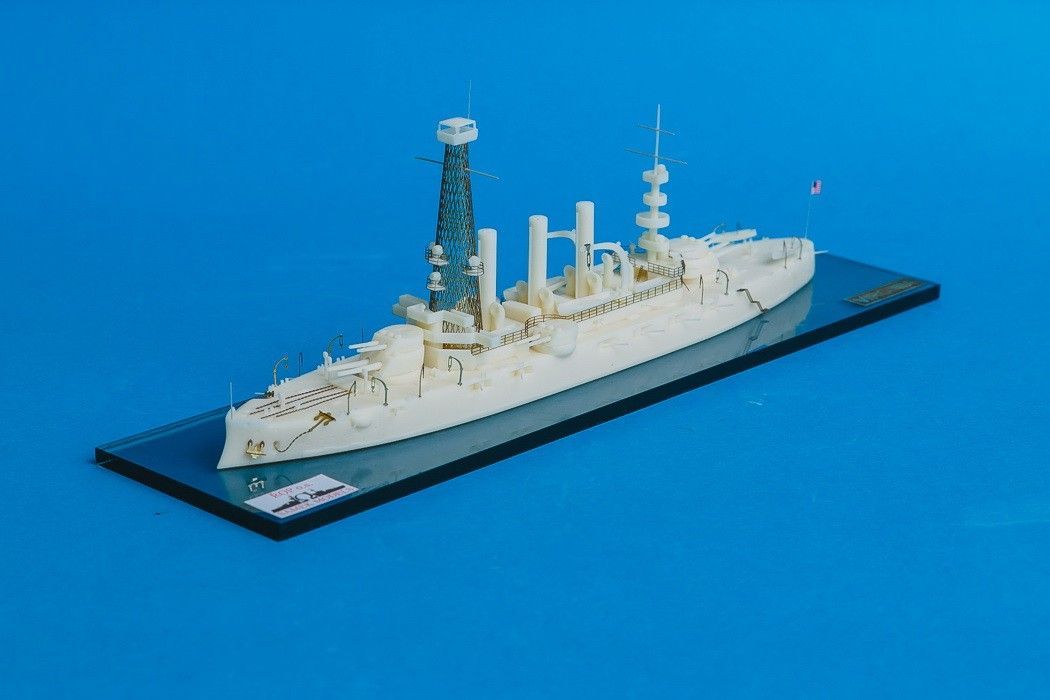 1:700 Battle ship USS Virginia BB 13   