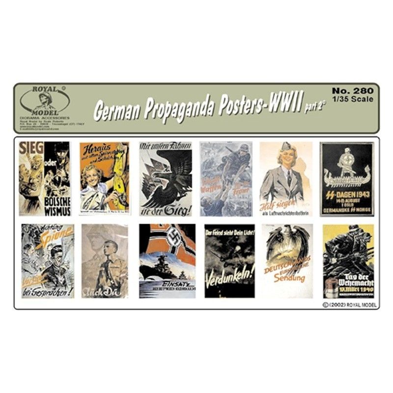 1:35 German Propaganda Posters part 2° - WWII