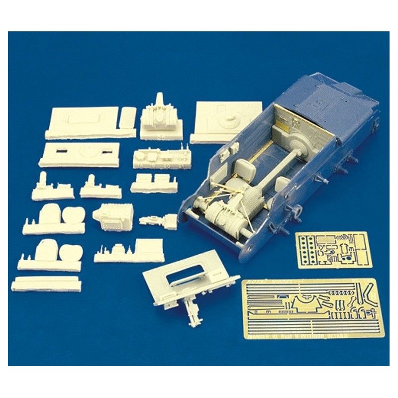 1:35 Marder III Ausf H Interior Details (italeri)