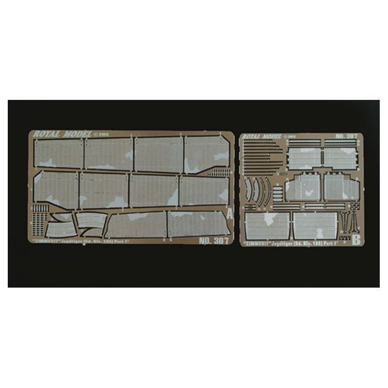 1:35 Scraped Zimmerit Jagdtiger - Part 1 (dragon)