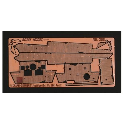 1:35 Scraped Zimmerit Jagdtiger - Part 2