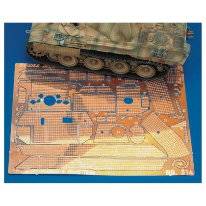 1:35 Zimmerit Panther A Early Type (dragon)