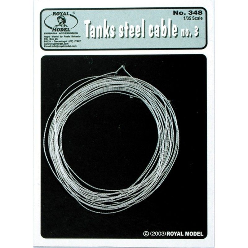 1:35 Tank steel cables No. 3 (for light tanks)