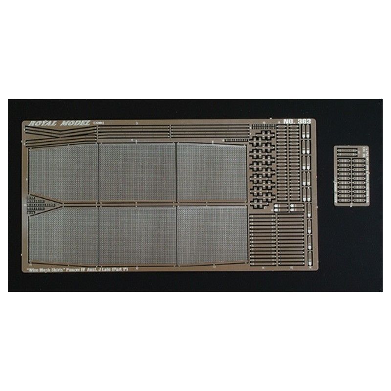 1:35 Wire Mesh Skirts Panzer IV Ausf. J Late - Part 1