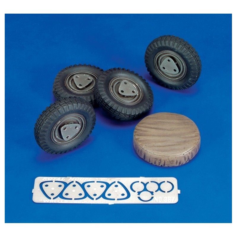 1:35 Sd.Kfz. 222 Wheels