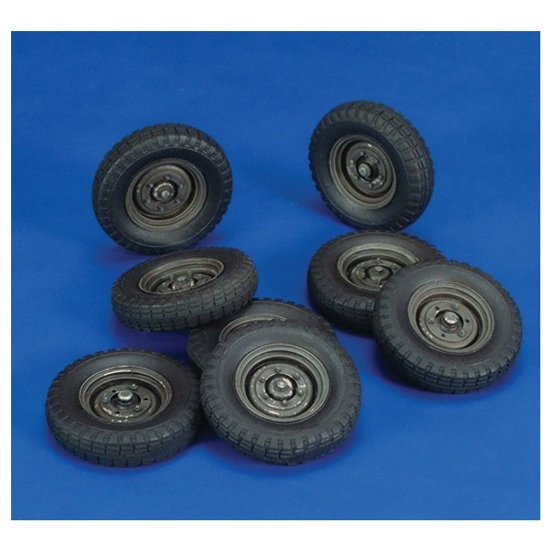 1:35 Wheels Krupp Protze Wheels