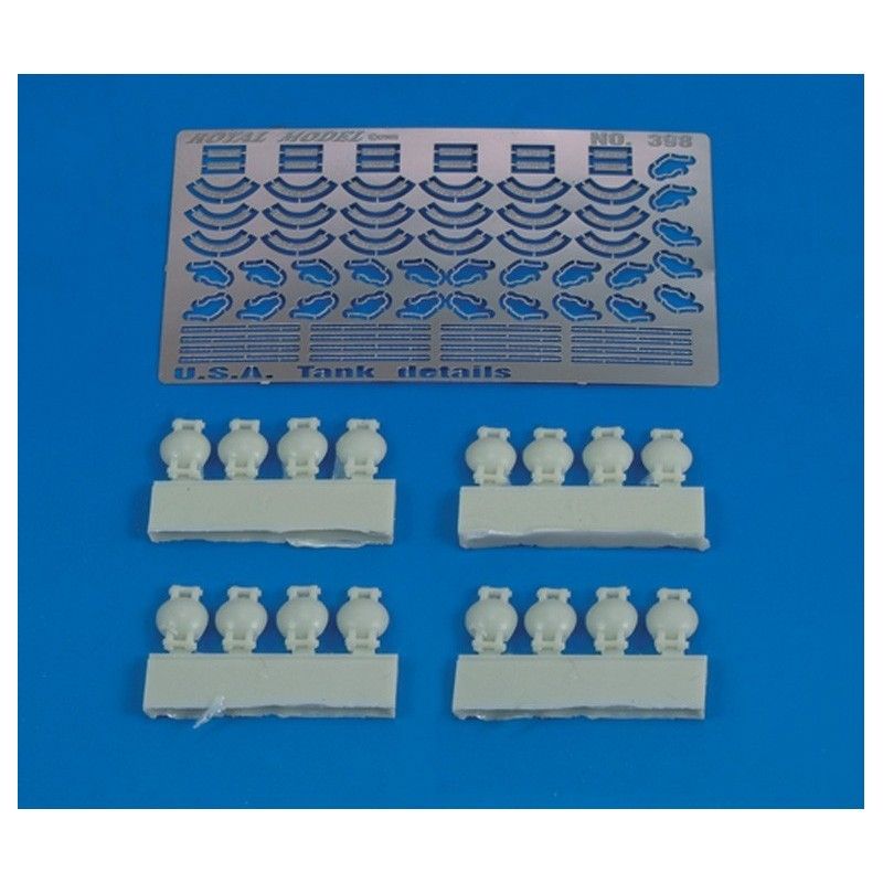 1:35 U.S.A. Tanks details