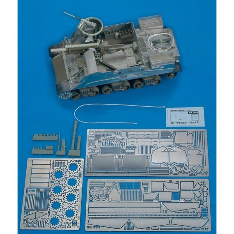1:35 M7 PRIEST - Part 1 (italeri)