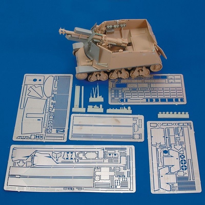 1:35 German 39 (H) 10,5 cm - Part 1 (trumpeter)