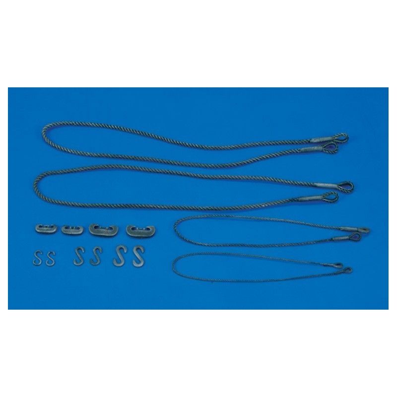 1:35 German tanks Tow Cables & Towing Clevis - WWII