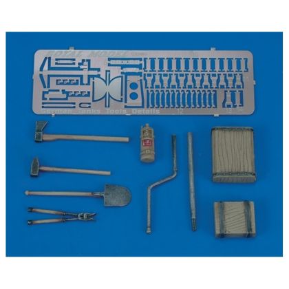 1:35 Panther/Jagdpanther Tools & Holders-WWII