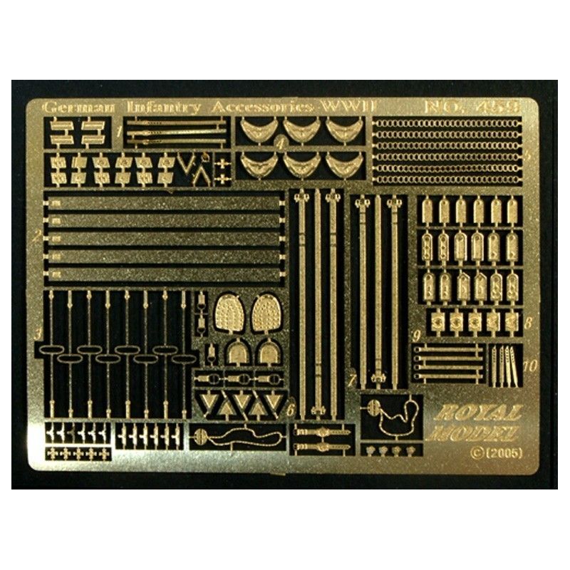 1:35 German Infantry Accessories - WWII