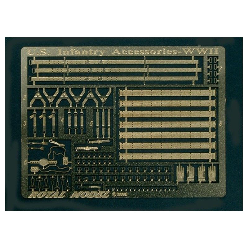 1:35 U.S. Infantry Accessories - WWII