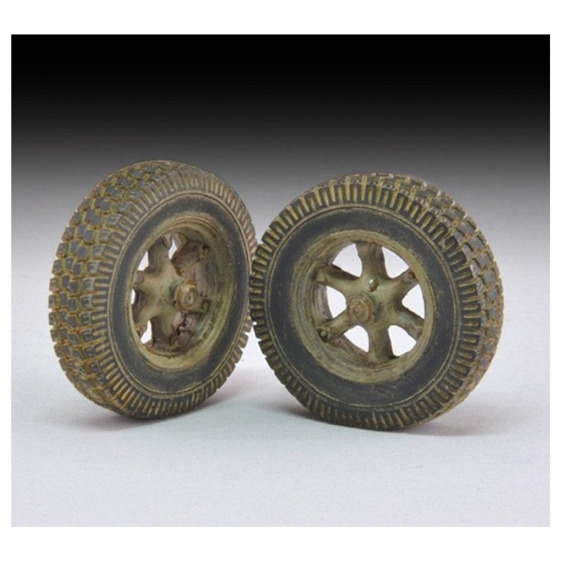 1:35 Sagged Wheels Sd. Kfz. 7