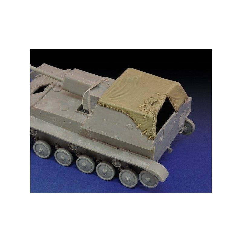 1:35 Canvas cover SU 76M