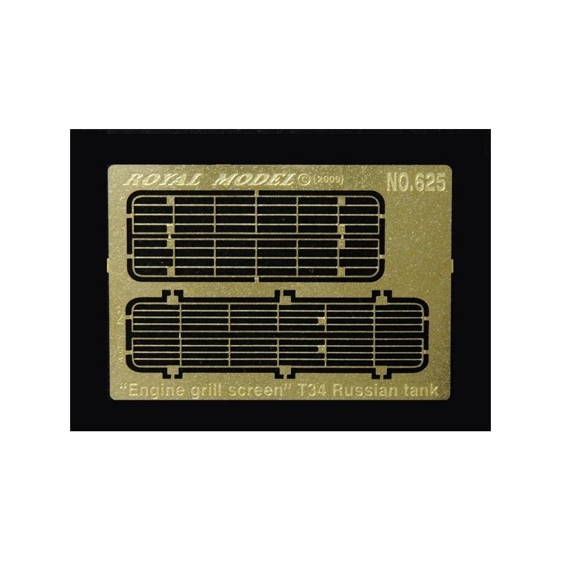 1:35 Engine grill screen T34