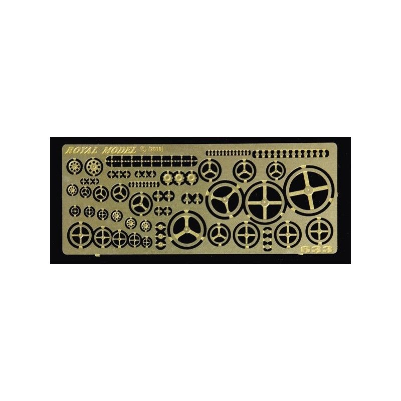 1:35 Assorted handwheels