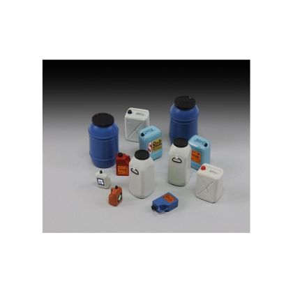 1:35 Plastic chemical/water containers & bottles