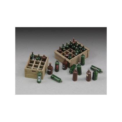 1:35 Wine bottles and crates