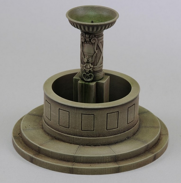 1:35 Water fountain