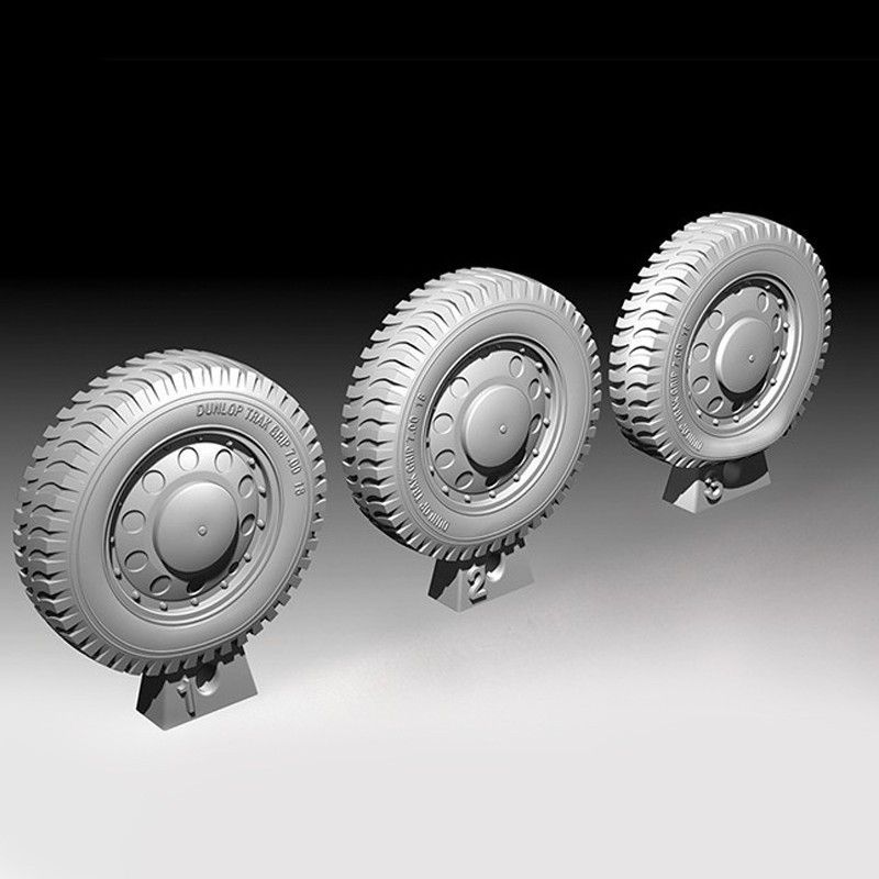 1:35 Dingo Sagged Wheels