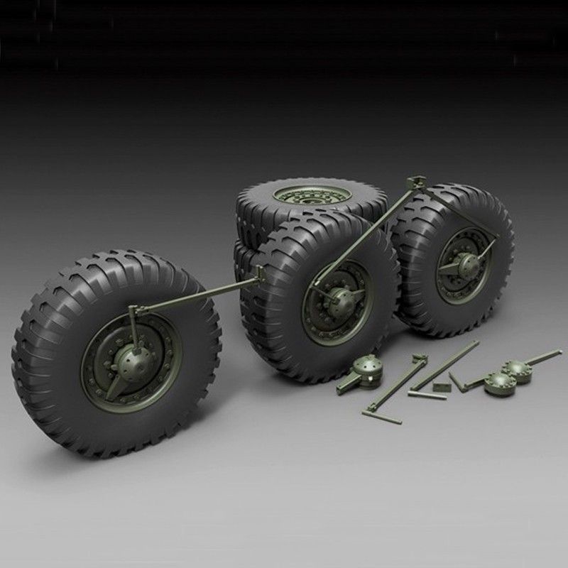 1:35 DUKW Sagged Wheels