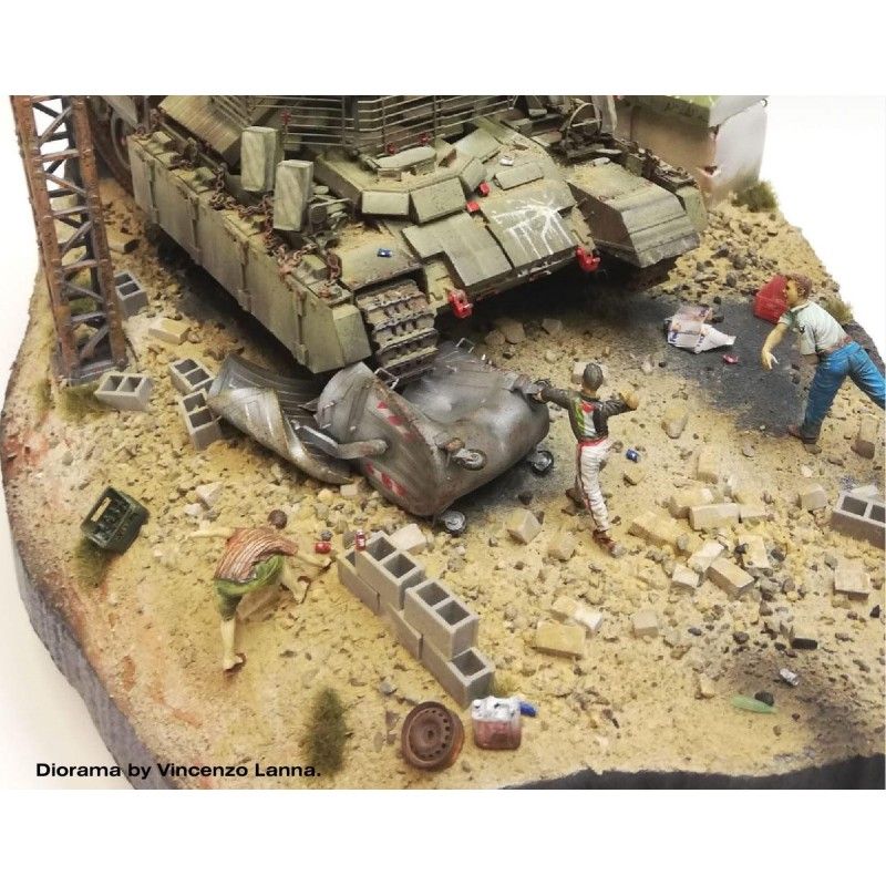 1:35 Boys throwing stones