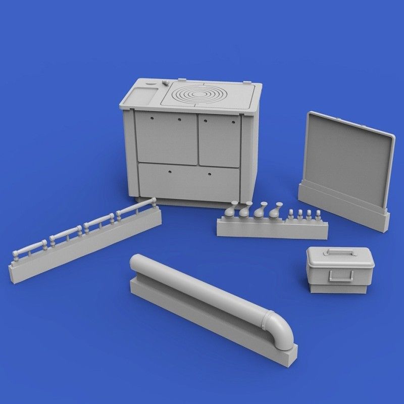 1:35 Vintage kitchen