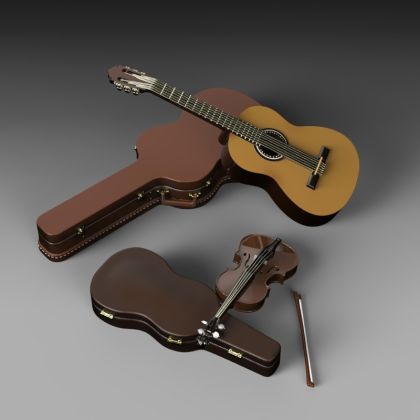 1:35 Guitar and violin