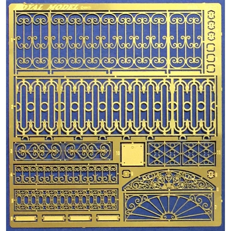 1:35 Assorted Railings Set