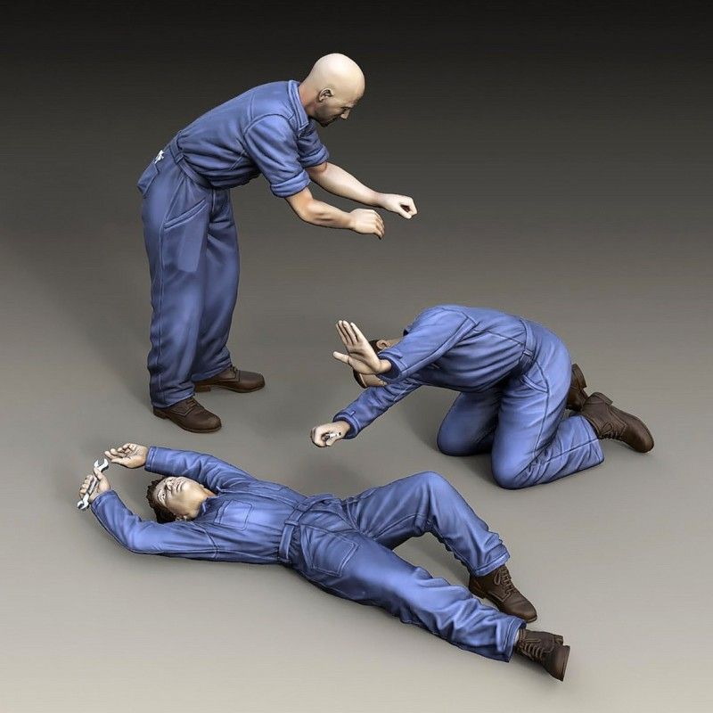 1:35 Mechanics - 3 figures