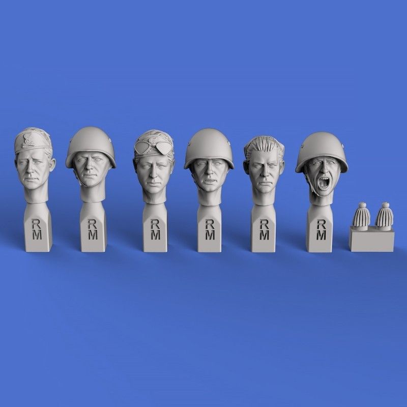 1:35 Italian heads WWII (No.2)