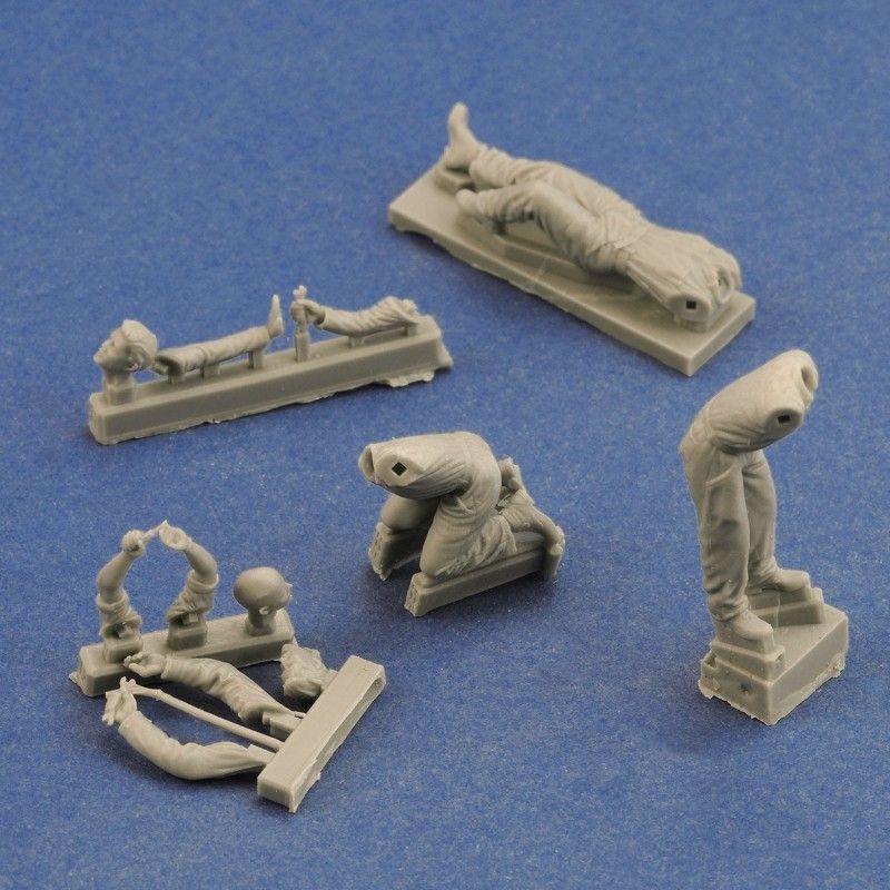 1:72 Mechanics - 3 figures